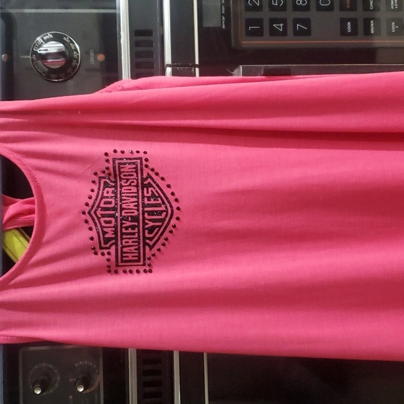 NWT HARLEY DAVIDSON SLEEVELESS MAXI DRESS WITH RHINESTONE DETAILING SIZE… - Picture 10 of 11